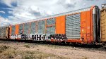 BNSF 28705 TTGX 694944 Con Grafiti 